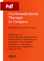 Psychoanalytische Therapie in Gruppen